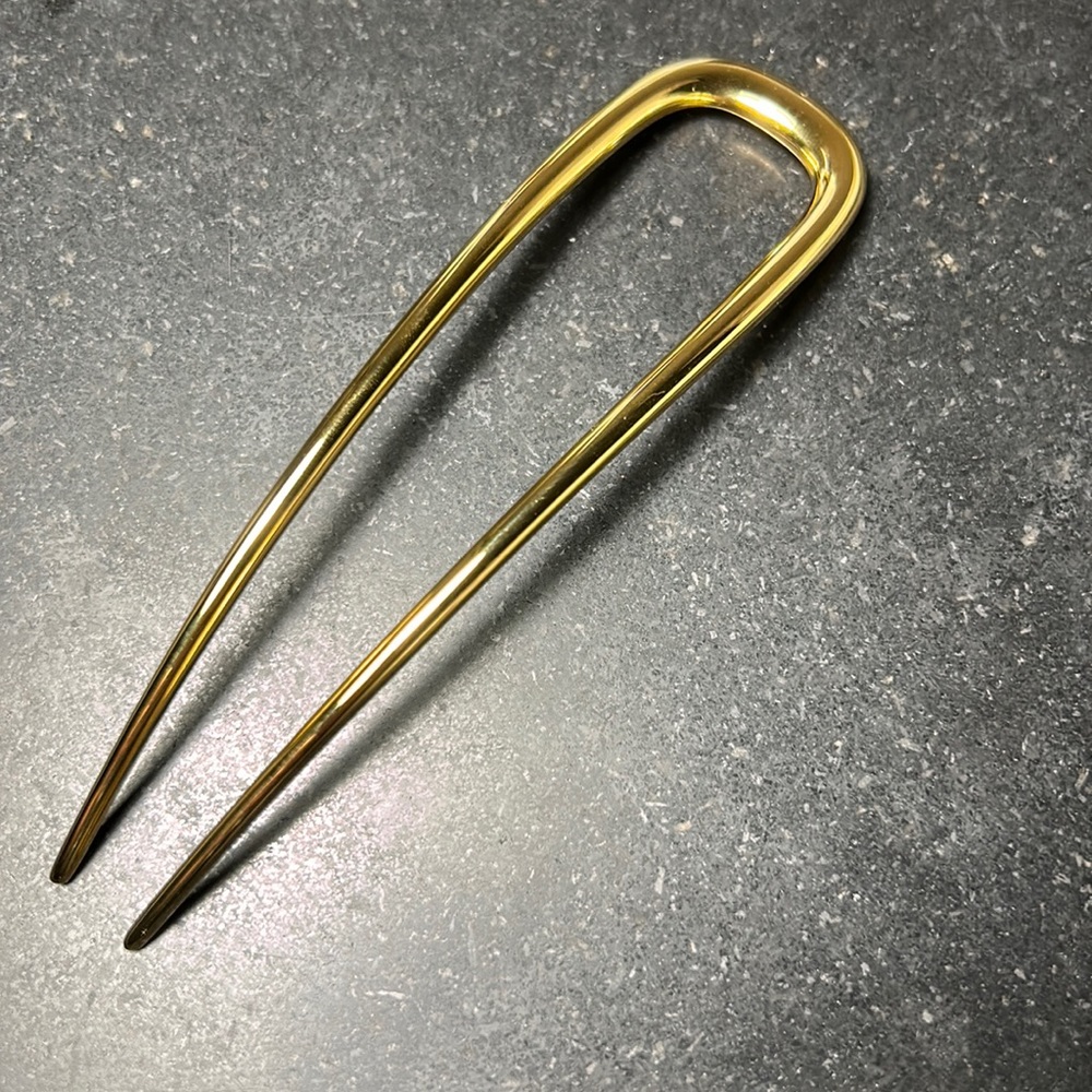 Deborah Pagani Large DP Pin (GOLD)